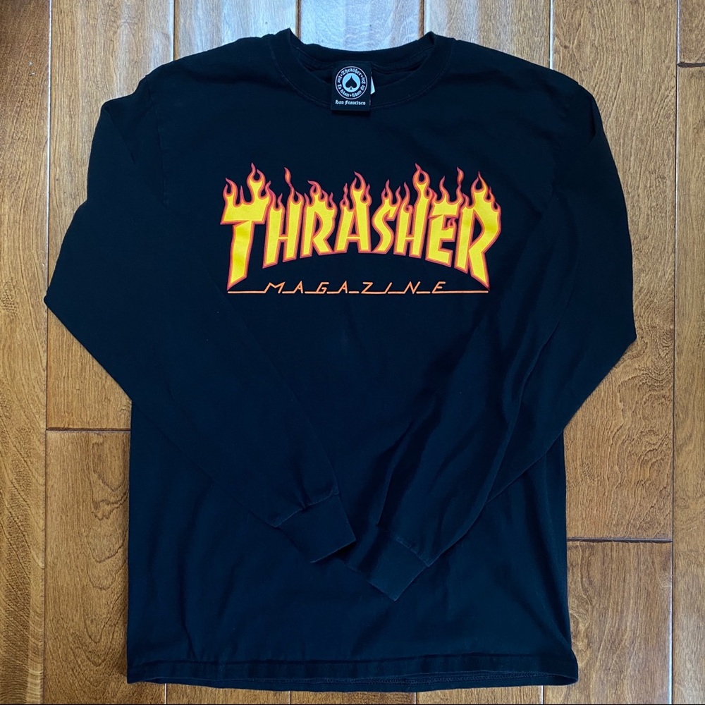 Thrasher long sleeve and short sleeve bundle